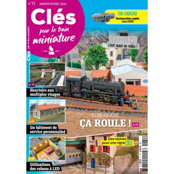 Clés pour le train miniature n° 71