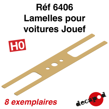 Lamelles pour voitures Jouef [HO]