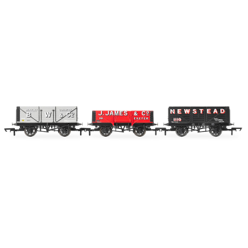 Pack de 3 wagons BW & Co, J. James & Co. & Newstead Colliery - Ép. III