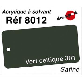 Peinture acrylique Vert celtique 301 satiné