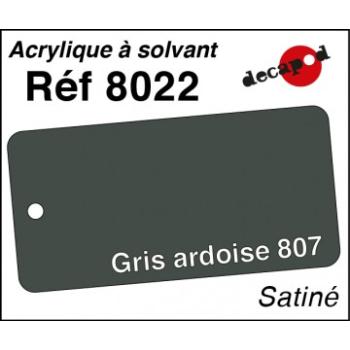 Peinture acrylique Gris ardoise 807 satiné