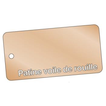 Patine voile de rouille mat