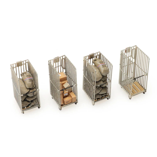 4 chariots postaux à roulettes-2