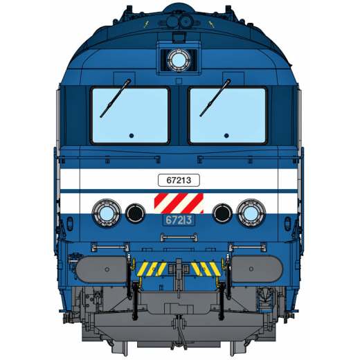 Locomotive Diesel 167213, ép.VI, SNCF, éch 0 - Analogique-1