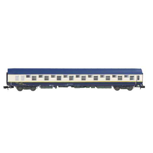 Coffret de 3 voitures « Train Expo », coffret n° 3, 2 x T2 voiture-lits + voiture-bar, ép. VI, SNCF-1