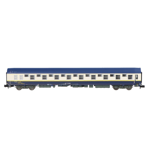 Coffret de 3 voitures « Train Expo », coffret n° 3, 2 x T2 voiture-lits + voiture-bar, ép. VI, SNCF-2