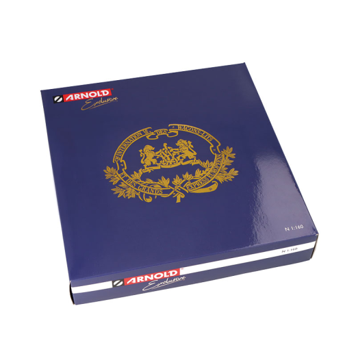 Coffret de 3 voitures « Etoile du Nord », set 1/2 (DD3, VP Flèche d'Or + VPC Étoile du Nord), ép. II, CIWL-5