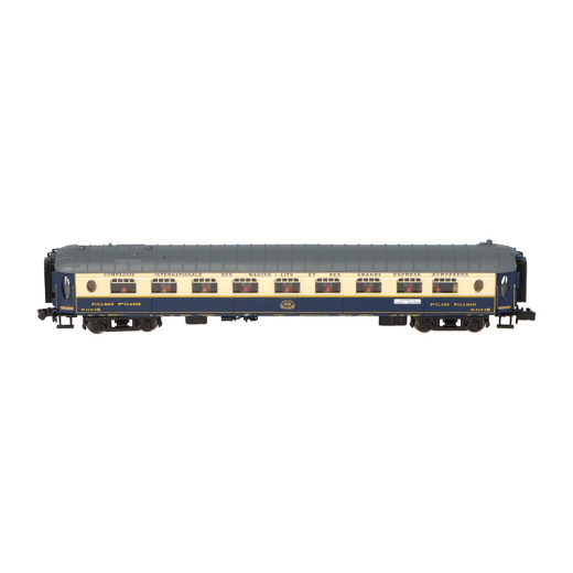 Coffret de 3 voitures « Edelweiss Pullman Express », set 1/2 (DD3, VPC Flèche d'Or + VP Étoile du Nord), ép. II, CIWL-7