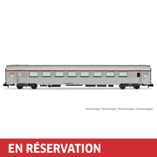 Voiture TEE « Mistral », Paris-Nice, A8tu, ép. IV, SNCF