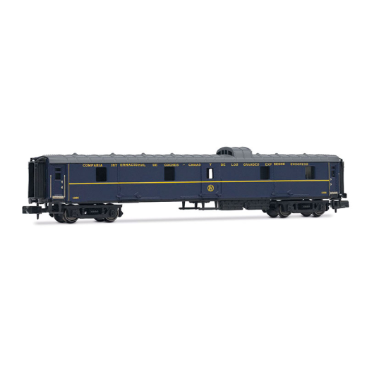 Coffret de 3 voitures "Sud-Express", set 1/2 (DD3 + AA 5000 vert avec soufflets + WL), ép. III-IV, CIWL-1