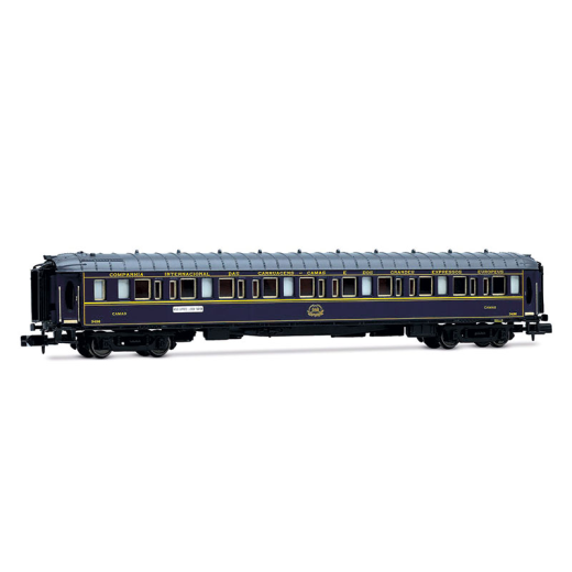 Coffret de 3 voitures "Sud-Express", set 1/2 (DD3 + AA 5000 vert avec soufflets + WL), ép. III-IV, CIWL-2