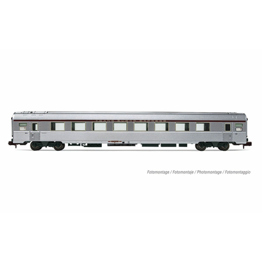 Coffret  de 3 voitures type Mistral '69, TEE "Jules Verne", Paris-Nantes, ép. IV, SNCF-1