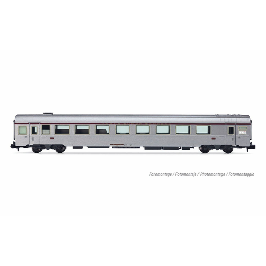 Coffret  de 3 voitures type Mistral '69, TEE "Jules Verne", Paris-Nantes, ép. IV, SNCF-3