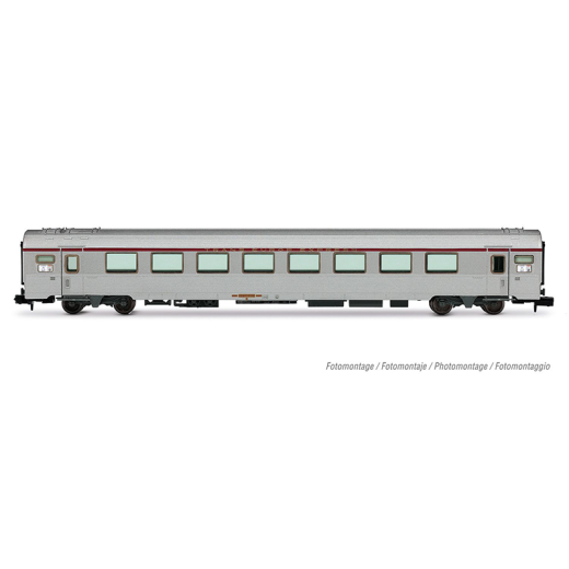 Coffret de 3 voitures TEE « Mistral », Paris-Nice, Vru + A8tu + AD4tux, ép. IV, SNCF-2