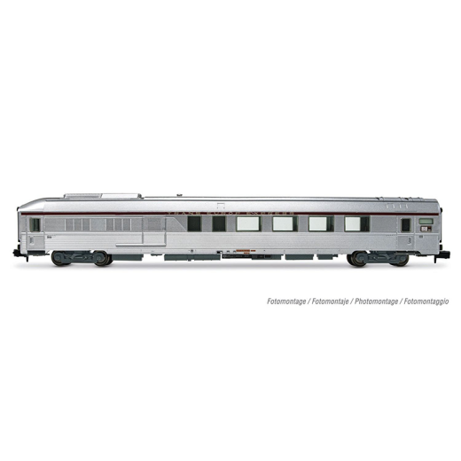 Coffret de 3 voitures TEE « Mistral », Nice - Paris, Arux + A8u + AD4tu, ép. IV, SNCF-3