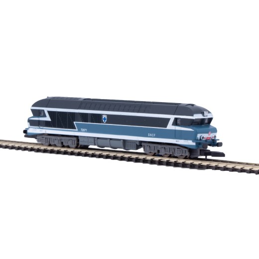 Locomotive diesel CC72071 SNCF Bleue - analogique (éch. Z)-1