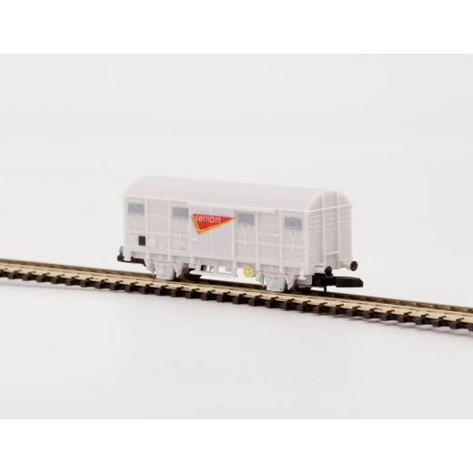 Wagon marchandises Couvert G4 SNCF SERNAM gris (éch. Z)-2