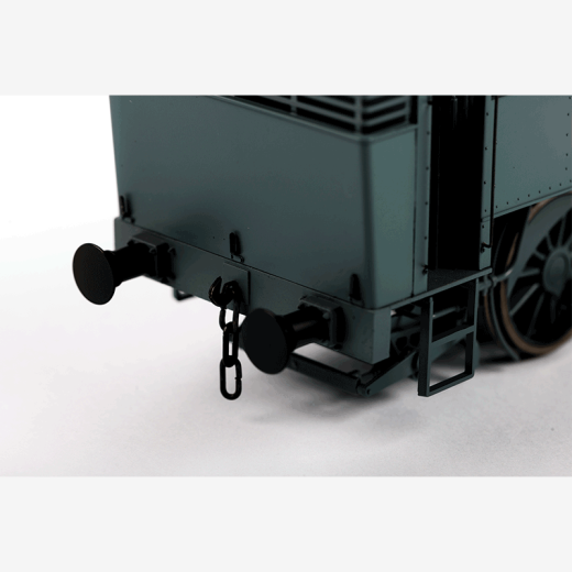 Locomotive à vapeur 030 TU grise (sans marquage), ép. III, SNCF, éch 0-3