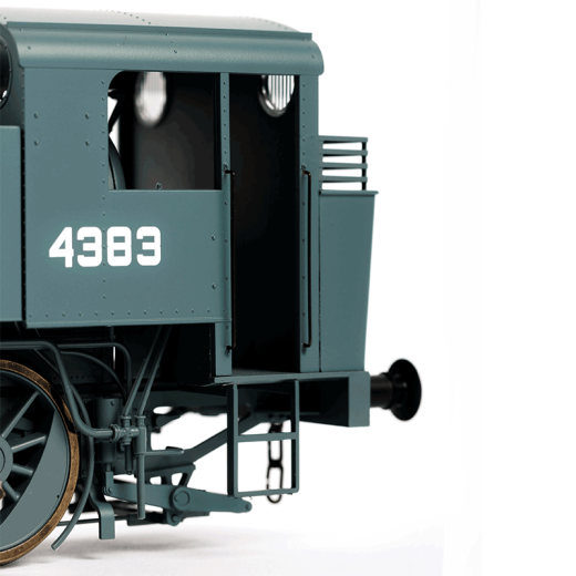 Locomotive à vapeur USTC 4383 grise (Dark Blue Grey), ép. III, US Army, éch 0-5