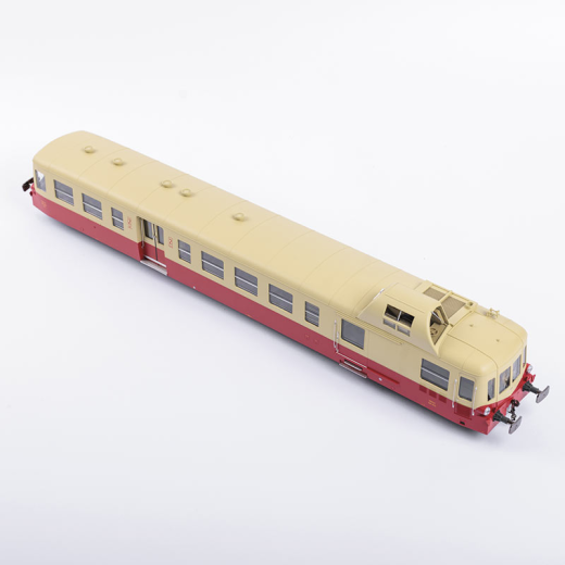 Autorail XBD 3879 (Dépôt Bordeaux), SNCF, ép. IV, éch 0 - Analogique-2