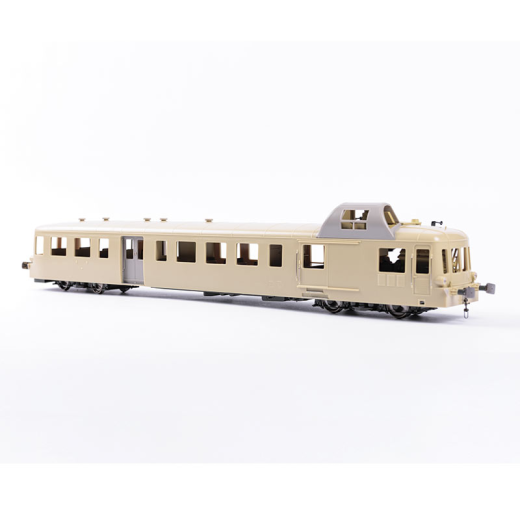 Autorail XBD 3800 Non peint, SNCF, ép. IV, éch 0 - Analogique-2