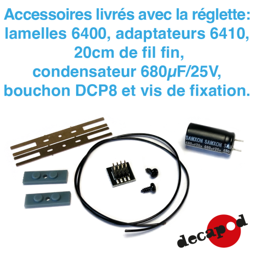 Réglette d'éclairage pour A9 DEV Lima/Riva-1