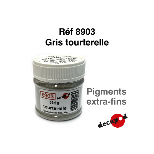 Terre à décor gris tourterelle