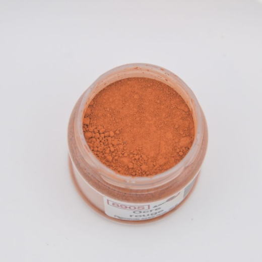Terre à décor ocre rouge-1