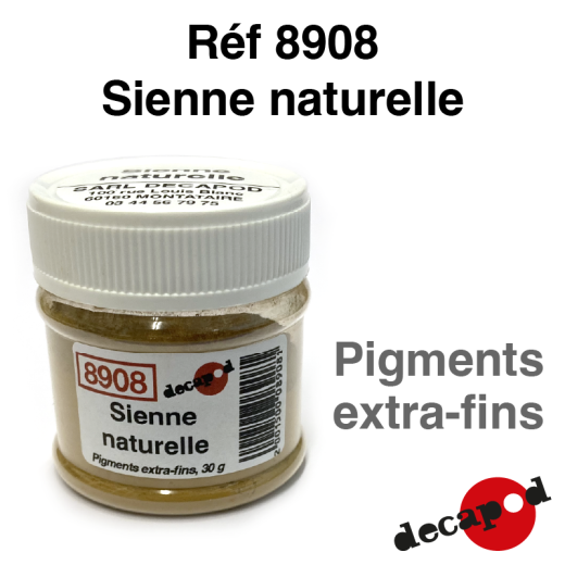 Terre à décor sienne naturelle