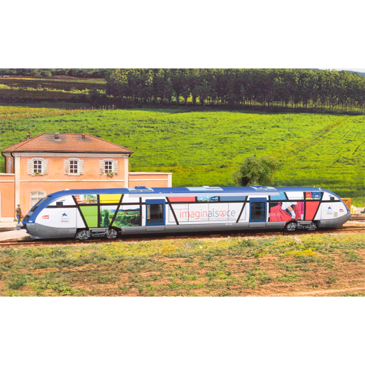 Autorail diesel X 73500 « Imaginalsace », ép. VI, SNCF, avec décodeur sonore DCC-1
