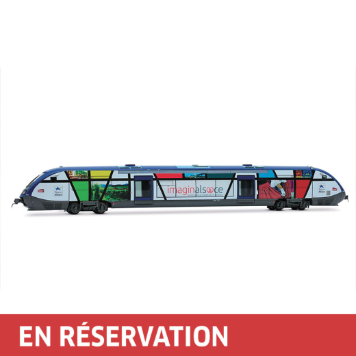 Autorail diesel X 73500 « Imaginalsace », ép. VI, SNCF, avec décodeur sonore DCC