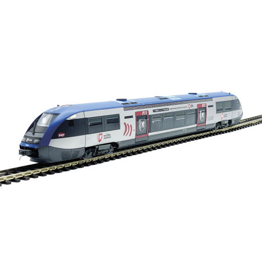 Autorail diesel X 73500 "Région Auvergne Rhône-Alpes", ép. VI, SNCF, avec décodeur sonore DCC-1