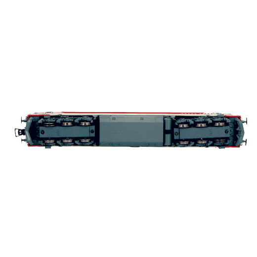 Locomotive bi-courant CC 21001, livrée TEE/Arzens avec logo "nouille", ép. IV, SNCF, avec décodeur sonore DCC-3