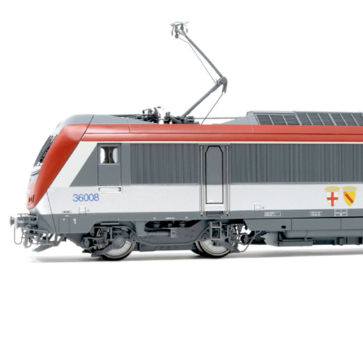 Locomotive électrique tritension « Astride » BB 36008 blasons « Blainville/Damelevières », livrée multiservice, SNCF, ép. VI-1