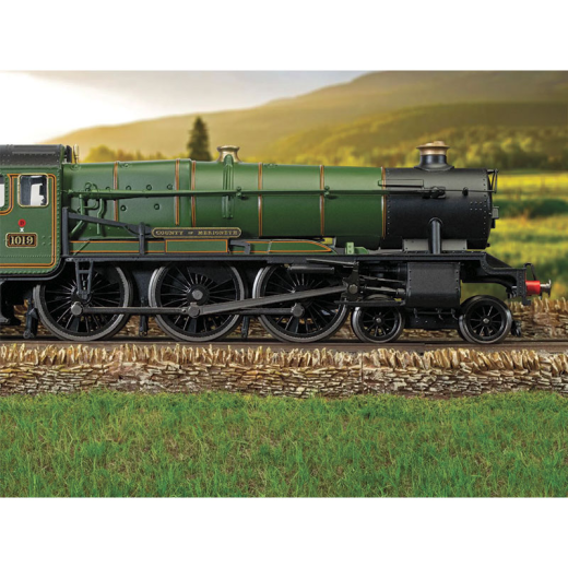 Pack Locomotive à vapeur GWR, classe 1000, « Comté de Merioneth », Époque III -  Railroad-7