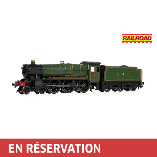 Pack Locomotive à vapeur GWR, classe 1000, « Comté de Merioneth », Époque III -  Railroad