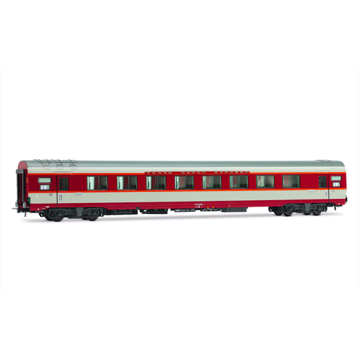 Coffret de 3 voitures « Le Kléber » (A8u, A8tu, A4Dtux) en livrée « Grand Confort » grise, ép. IV, SNCF-1