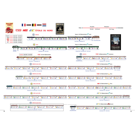 Les compositions des TEE et des trains éponymes - TEE and eponymous trains formations-1