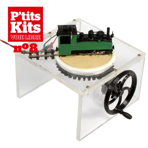 La plaque tournante H0 voie étroite 9 mm - P'tits Kits Voie Libre-2