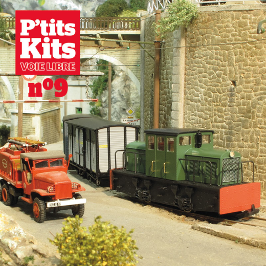 Le locotracteur SPMR UNIC-CODRA H0 voie métrique 12 mm - P'tits Kits Voie Libre-1
