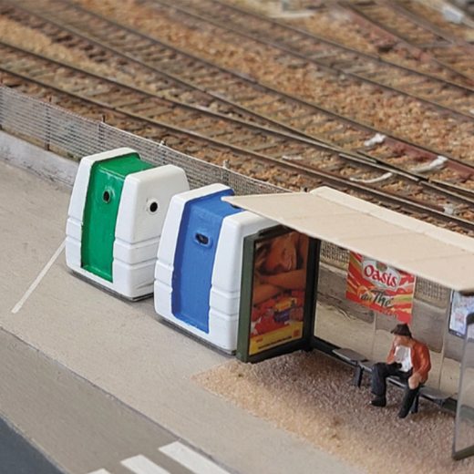 Benne de tri sélectif pour le carton-2