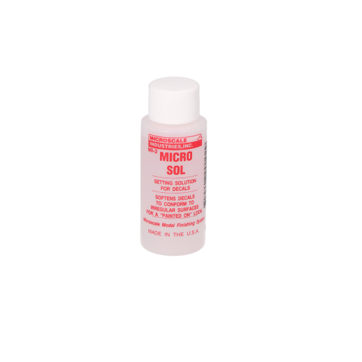MICRO SOL Solution de fixation de décalcomanies