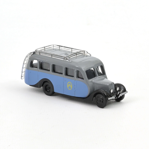 Véhicule Citroën U23 Autocar gris et bleu - 1947-1