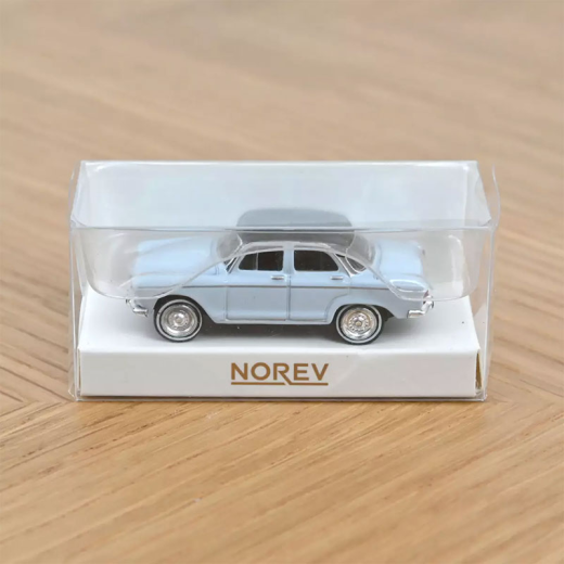 Véhicule Simca Aronde Princesse - 1962 - Gris et toit noir-1