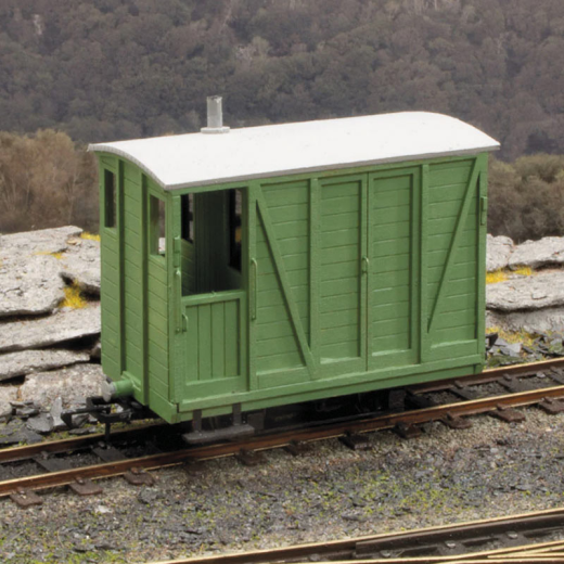 Fourgon en kit Glyn Valley Tramway 0-16,5