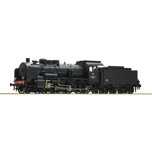 Locomotive à vapeur 230 F 607, ép. III, SNCF, analogique 2 rails (DC)