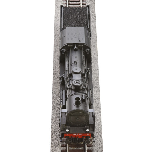 Locomotive à vapeur 230 F 607, ép. III, SNCF, analogique 2 rails (DC)-5