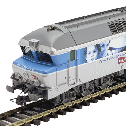 Locomotive diesel CC 72130, livrée "En Voyage" Ep V-VI - SNCF, version DCC-1