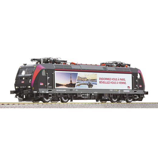Locomotive électrique 185 552-7, MRCE, ép. VI, SNCF, analogique 2 rails (DC)-2