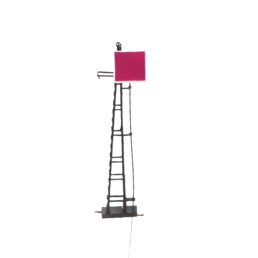 Signal PLM sur mât en treillis - Carré Violet, ép. II à V-1